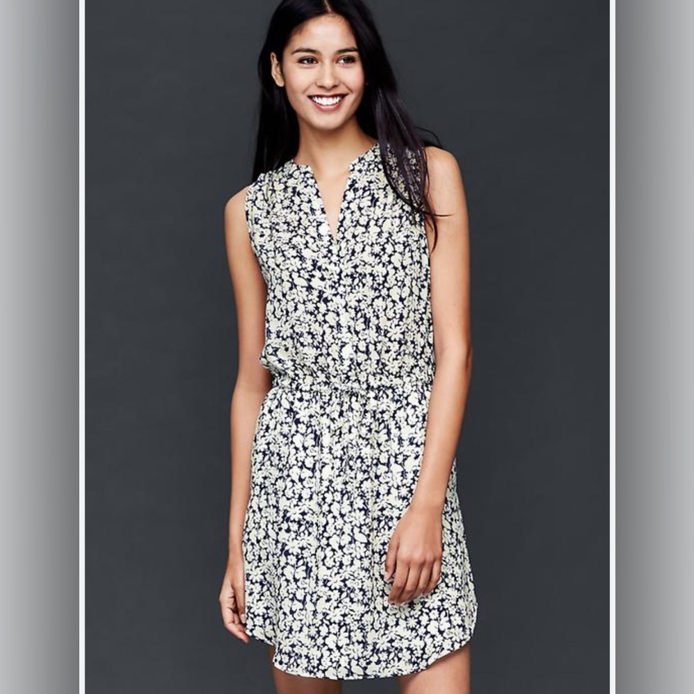Gap Floral Shirt Dress - Size XS